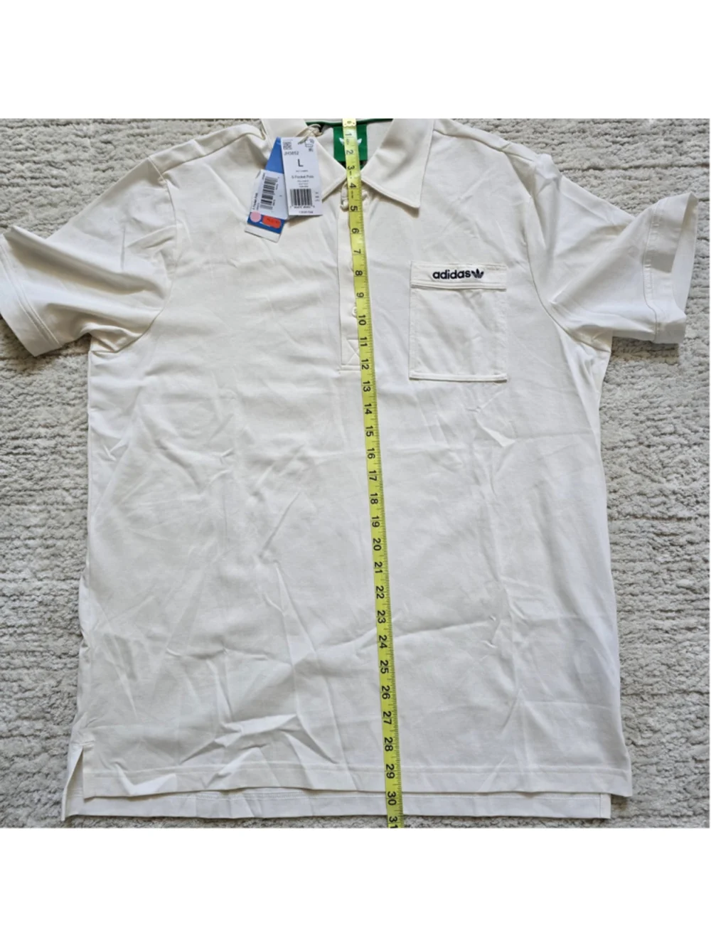 Men's Adidas Originals Archive Pocket Polo Shirt - Large